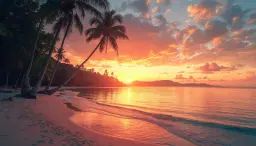 Sunset Watching at Lipa Noi Beach