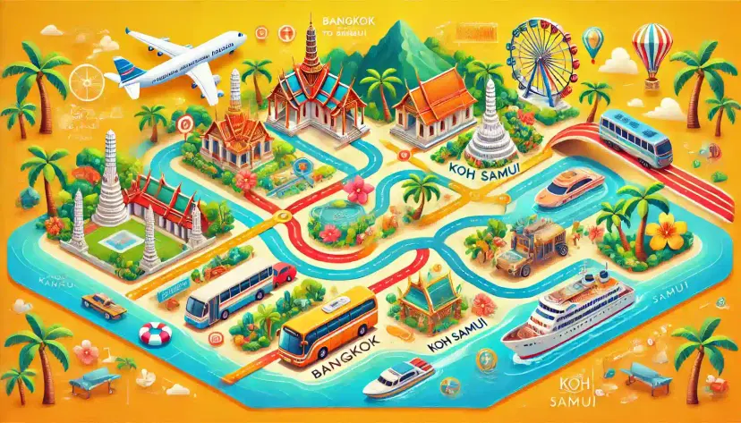 How To Get From Bangkok to Koh Samui: Best Travel Options and Tips