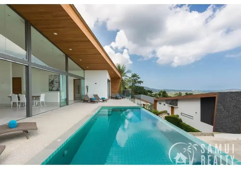 Luxury Sea View Villa in Maenam