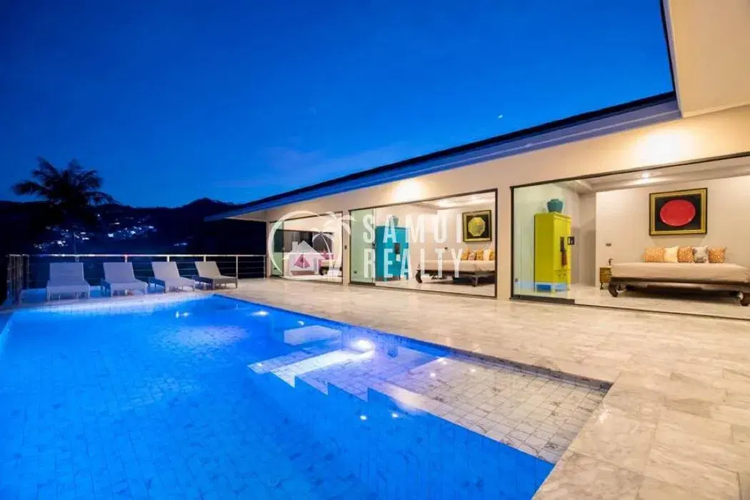 Stunning Sea View Villa Chaweng Noi