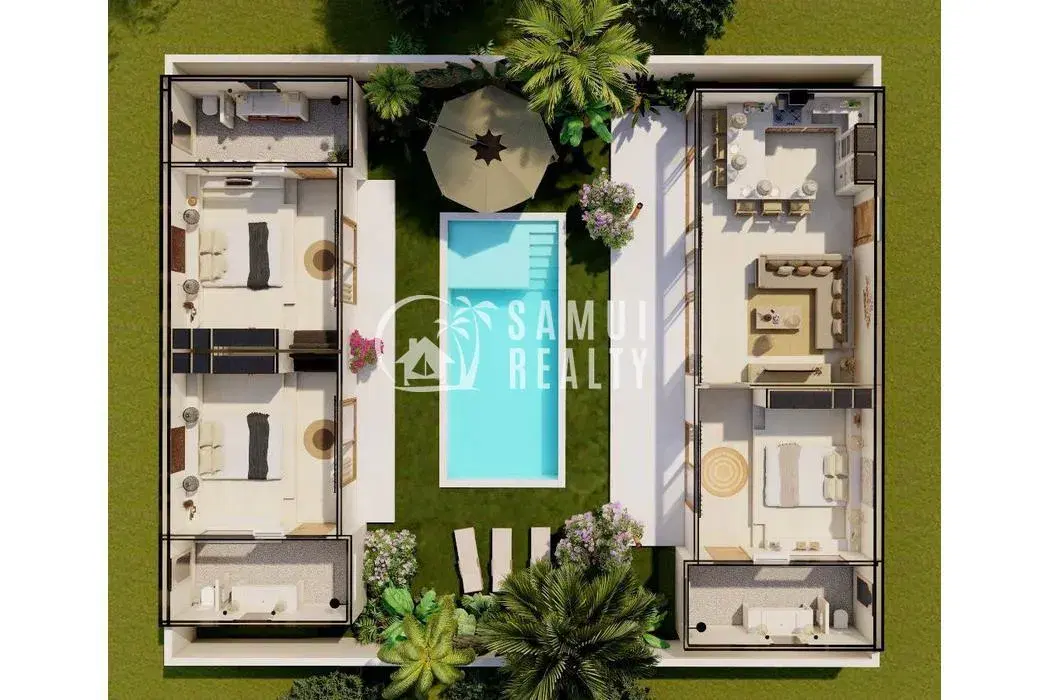 Great Value Villas for Sale in Lamai