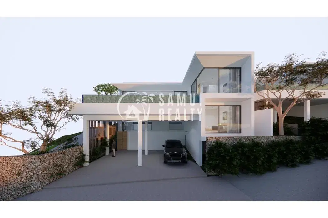 Luxurious Living in Chaweng Noi: 3BR Sea View Pool Villa
