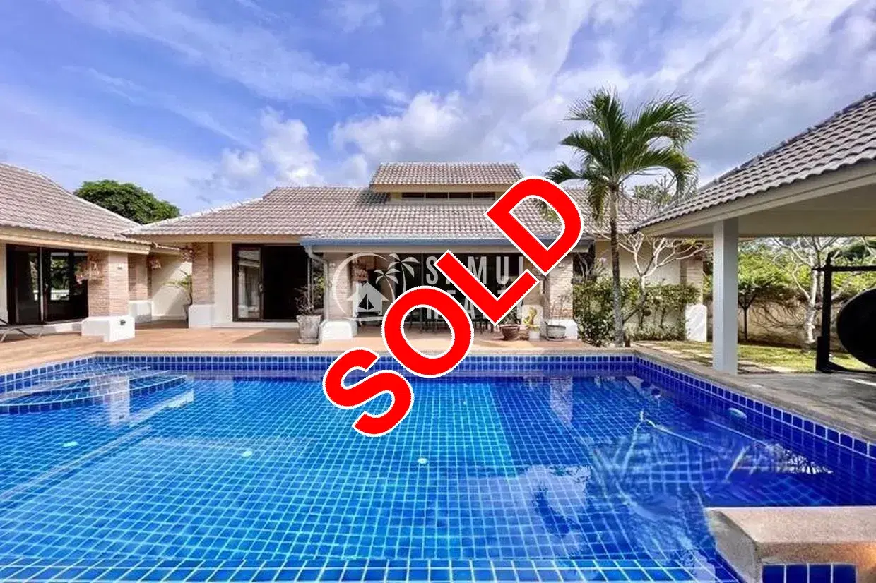 **SOLD Bophut Hills 3BR Villa