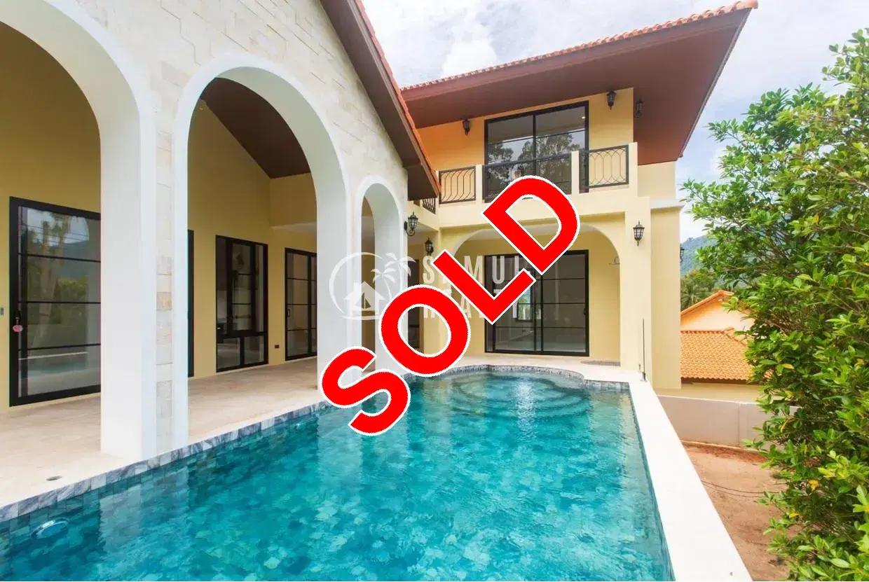 **SOLD** 3BR Pool Villa Lamai Koh Samui