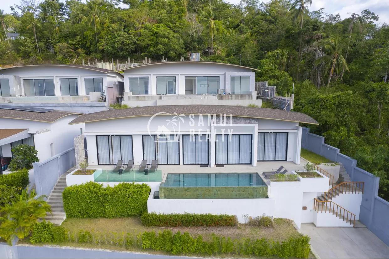 3 Bedroom Sea View Pool Villa Maenam