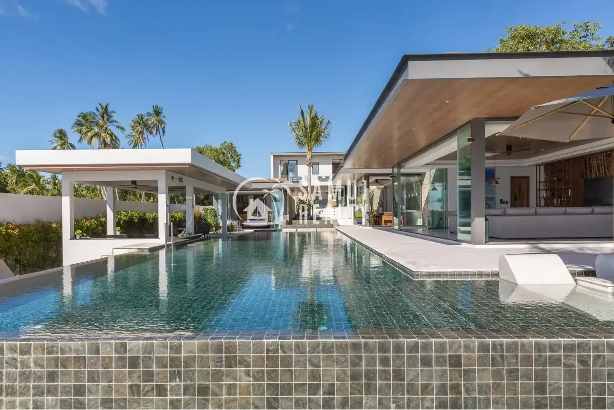 Beachfront Luxury 6BR Villa Laem Sor