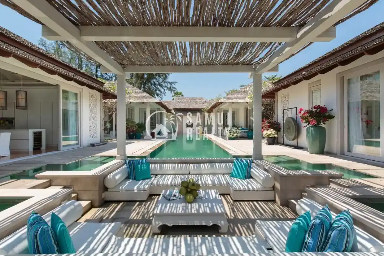 Beachfront 6BR Villa Chaweng