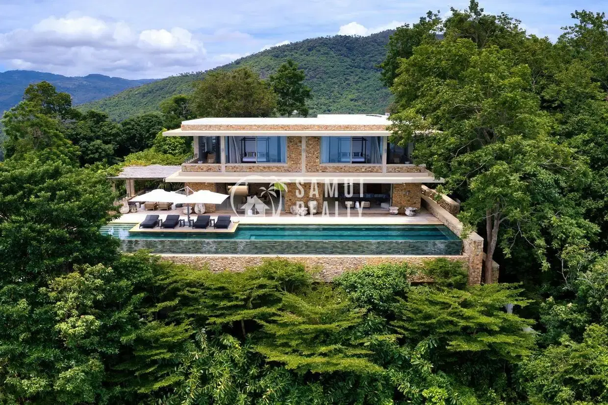Exquisite 5-Bed Sea View Villa in Taling Ngam – A Rare Jewel