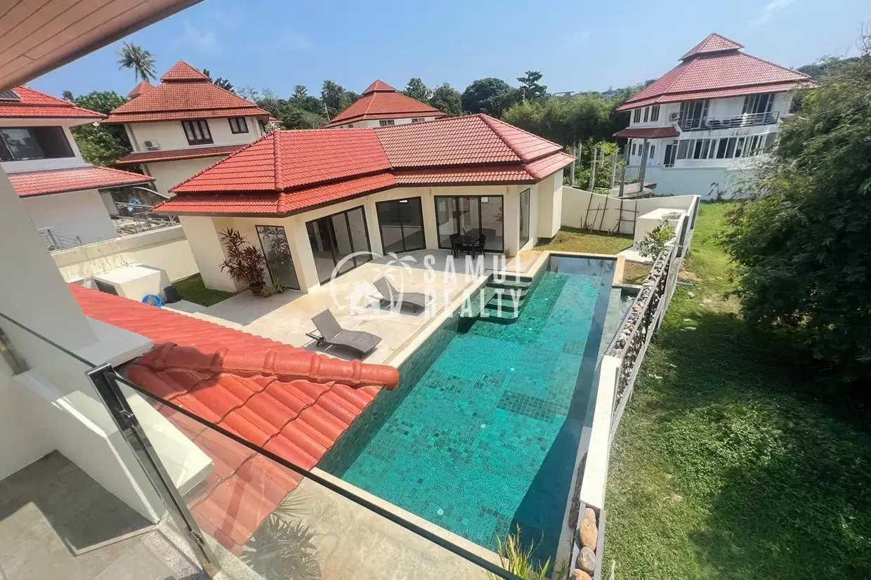 Garden Oasis Villa: 5BR in Plai Laem