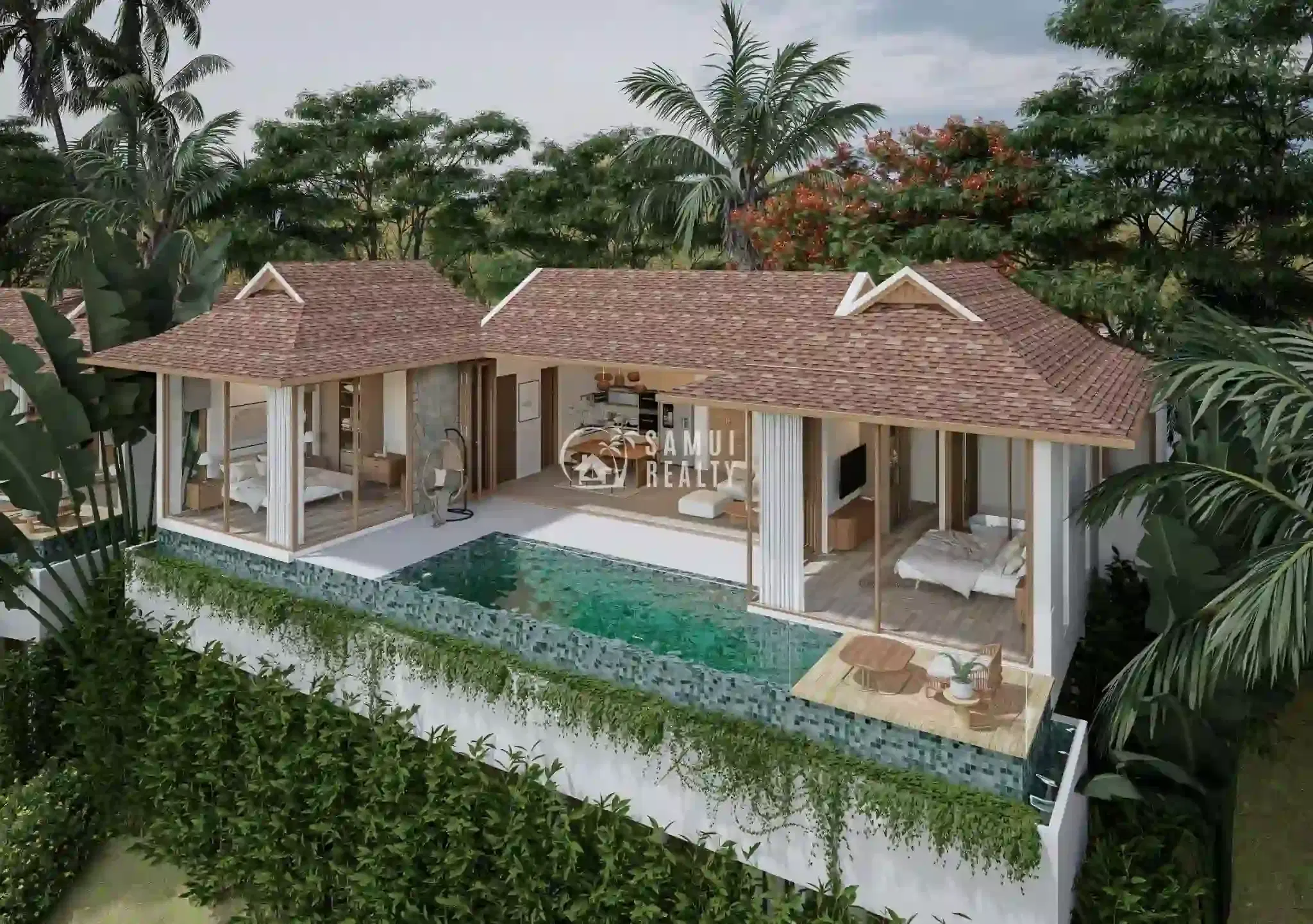 2BR Pool Villa Development Angthong