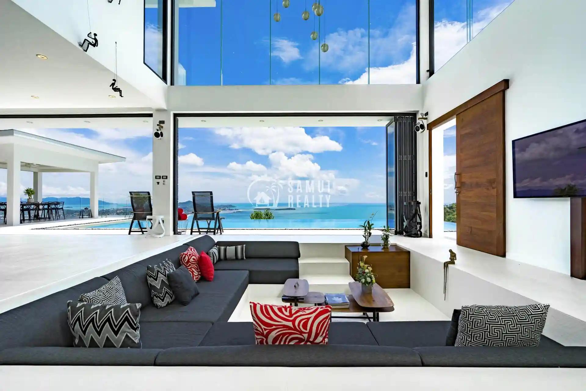 6BR 8Bath Luxury Villa Chaweng Noi