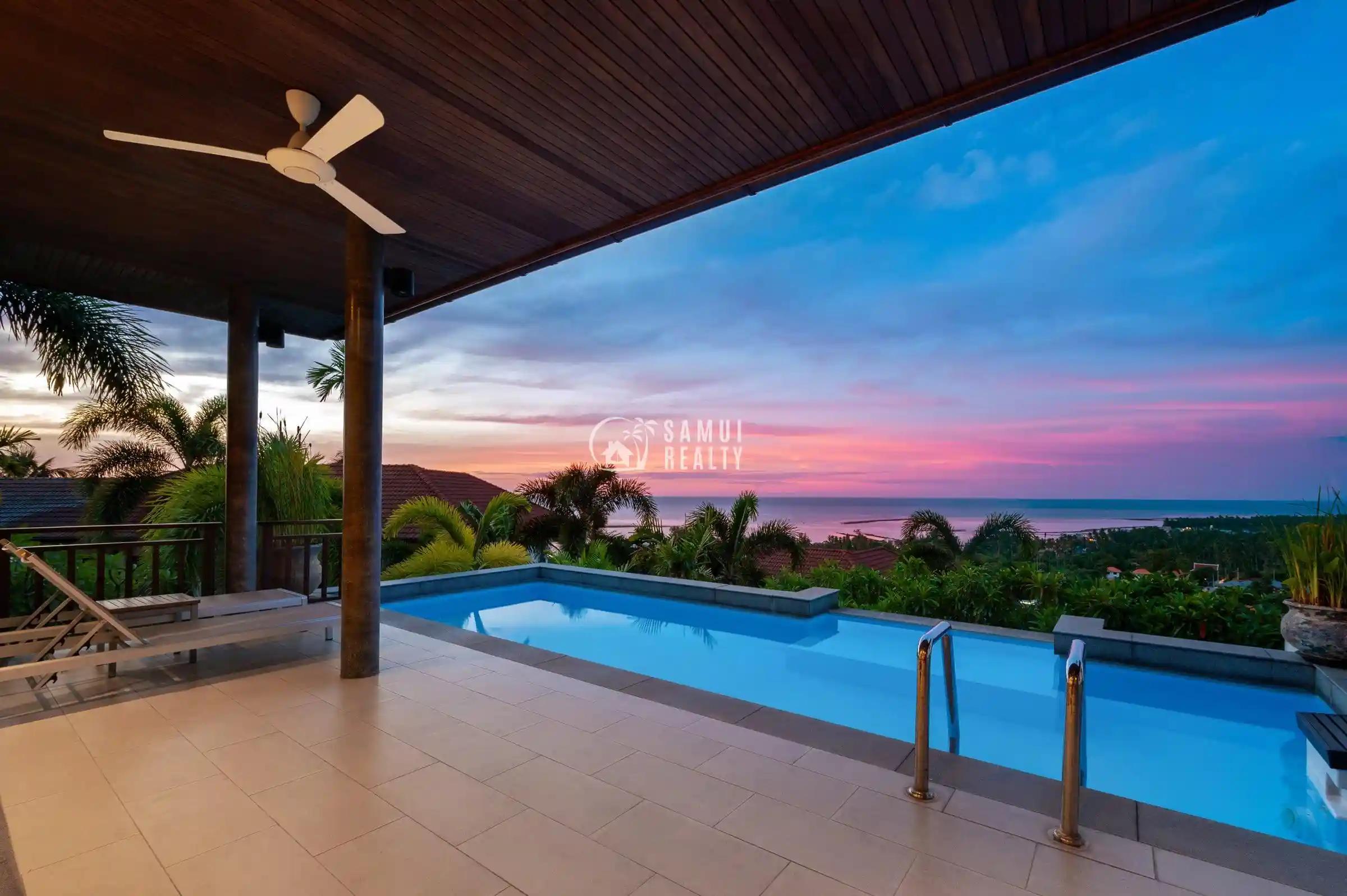 Luxurious Seaview Villa in Lamai, Koh Samui