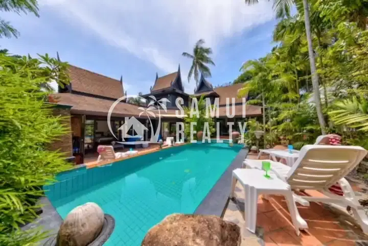 Exquisite Traditional Thai Villa in Khao Phra, Koh Samui