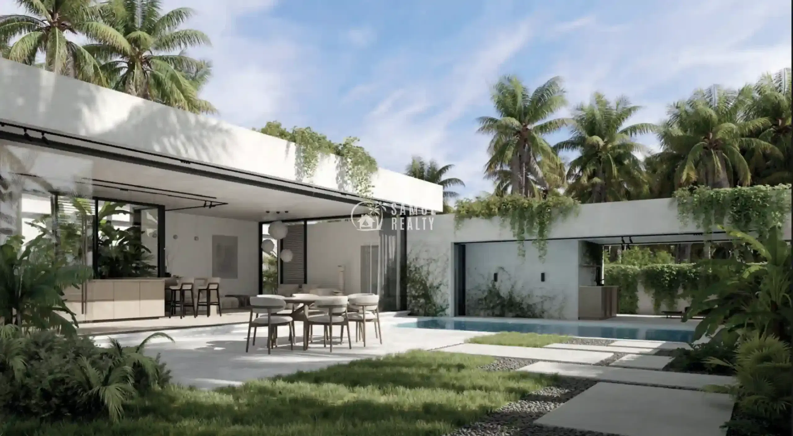 Luxurious Modern Villas in Plai Laem, Koh Samui