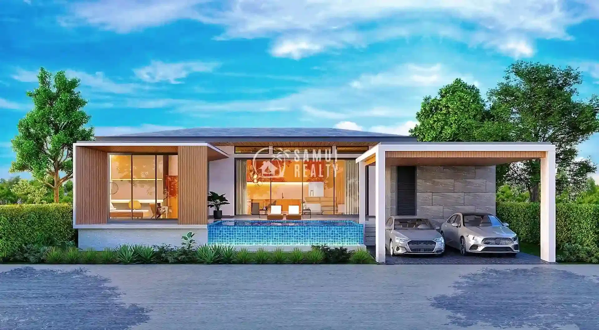 Luxurious 3-Bedroom Pool Villa in Lamai, Koh Samui