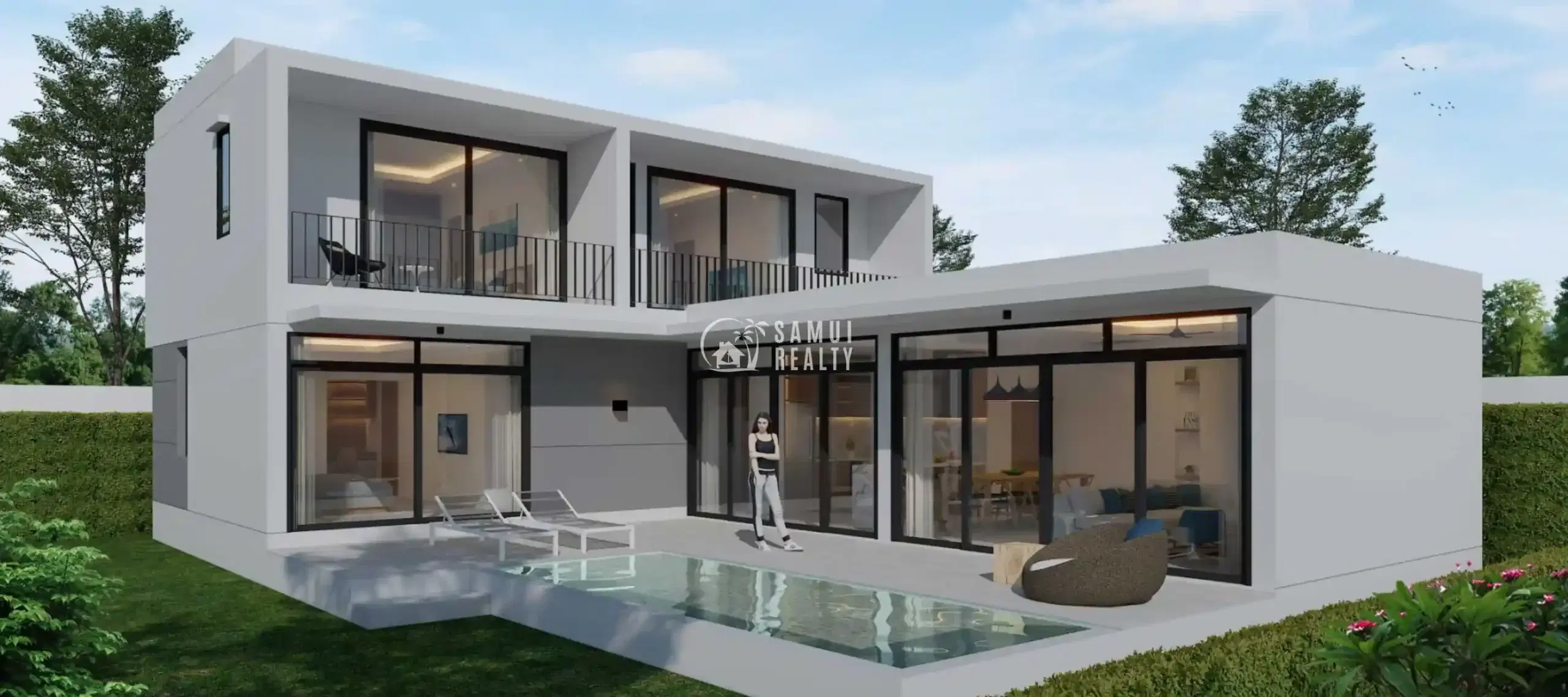 Modern Luxury Villas in Plai Laem, Koh Samui (Type A)