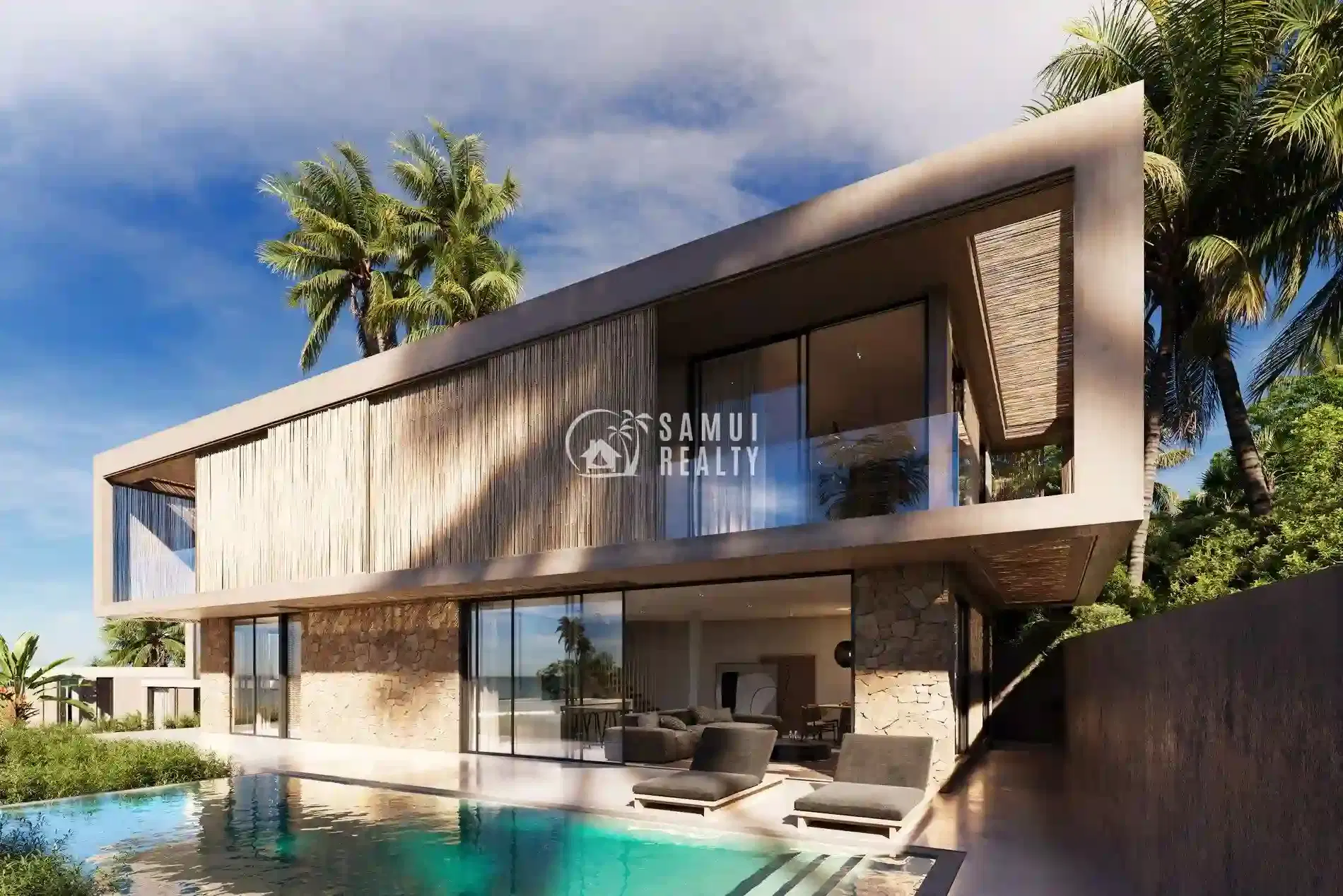 Modern Tropical Oasis in Bophut