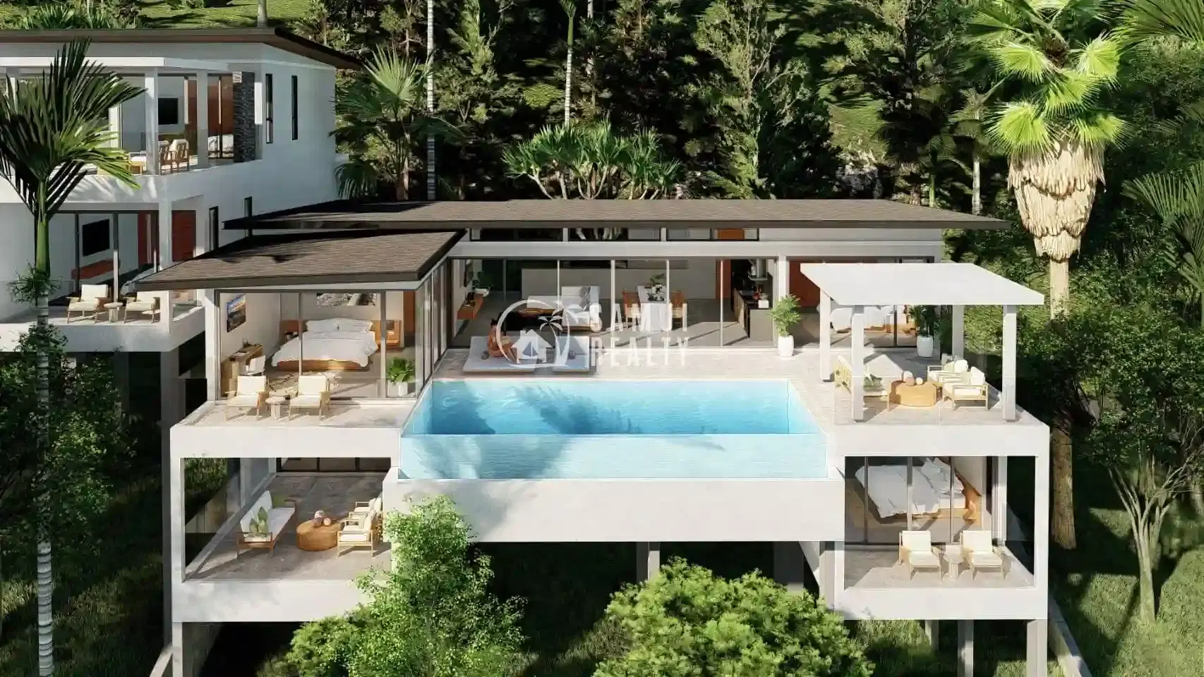 Luxurious Sea View Villa in Chaweng Noi – Your Private Tropical Retreat