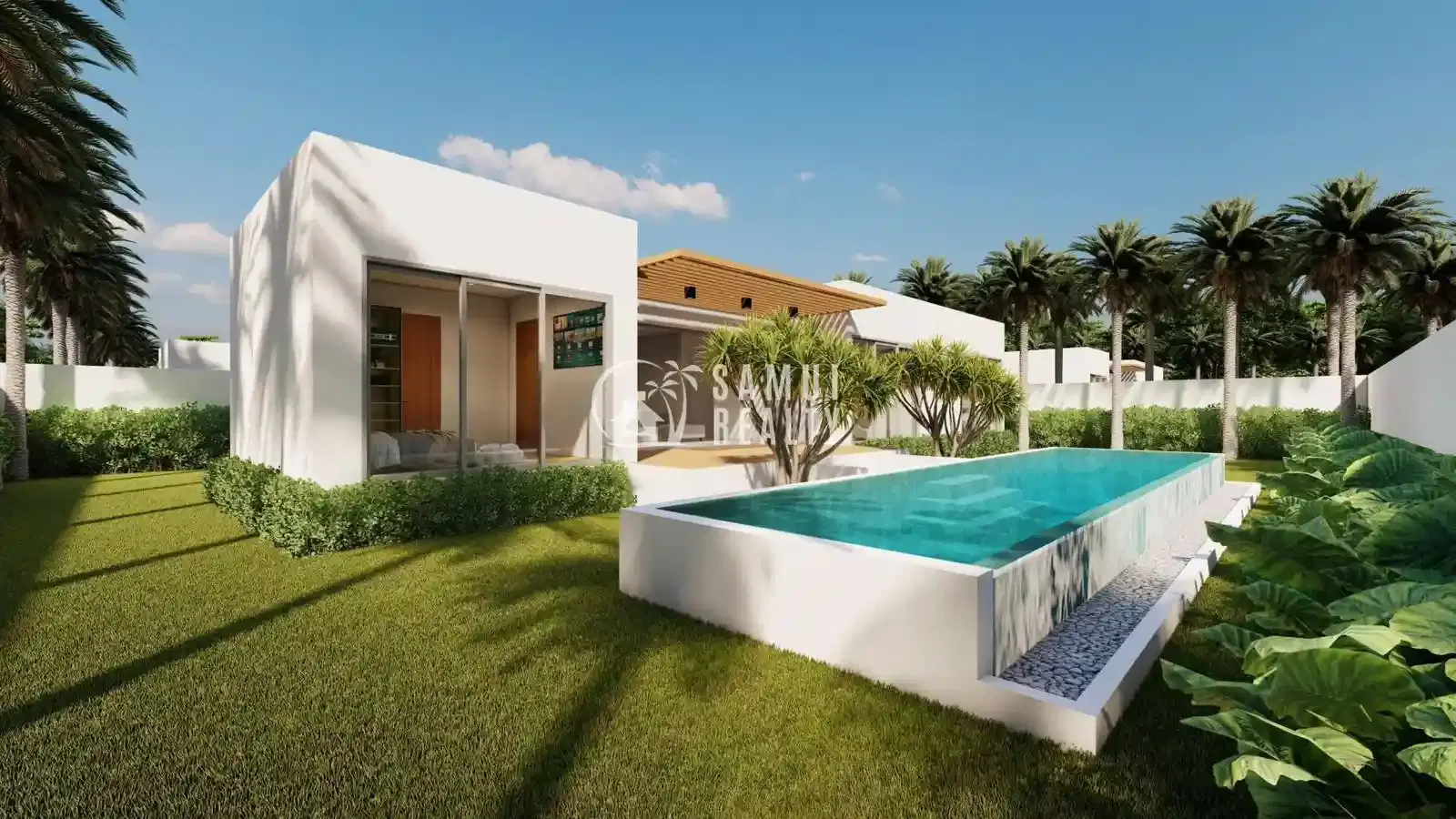Luxury Modern Villas with Private Infinity Pool in Tranquil Koh Samui