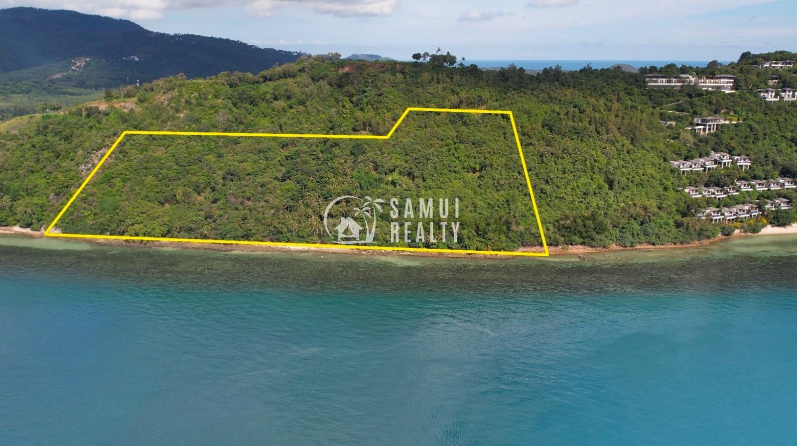 Spectacular 24 Rai (38,400 sqm) Beachfront & Sea View Land for Sale