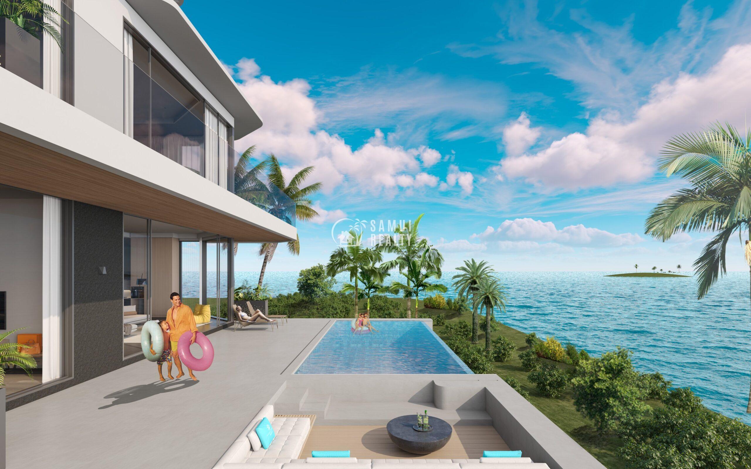 Luxurious Oceanfront Villa with Infinity Pool and Panoramic Views in Chaweng