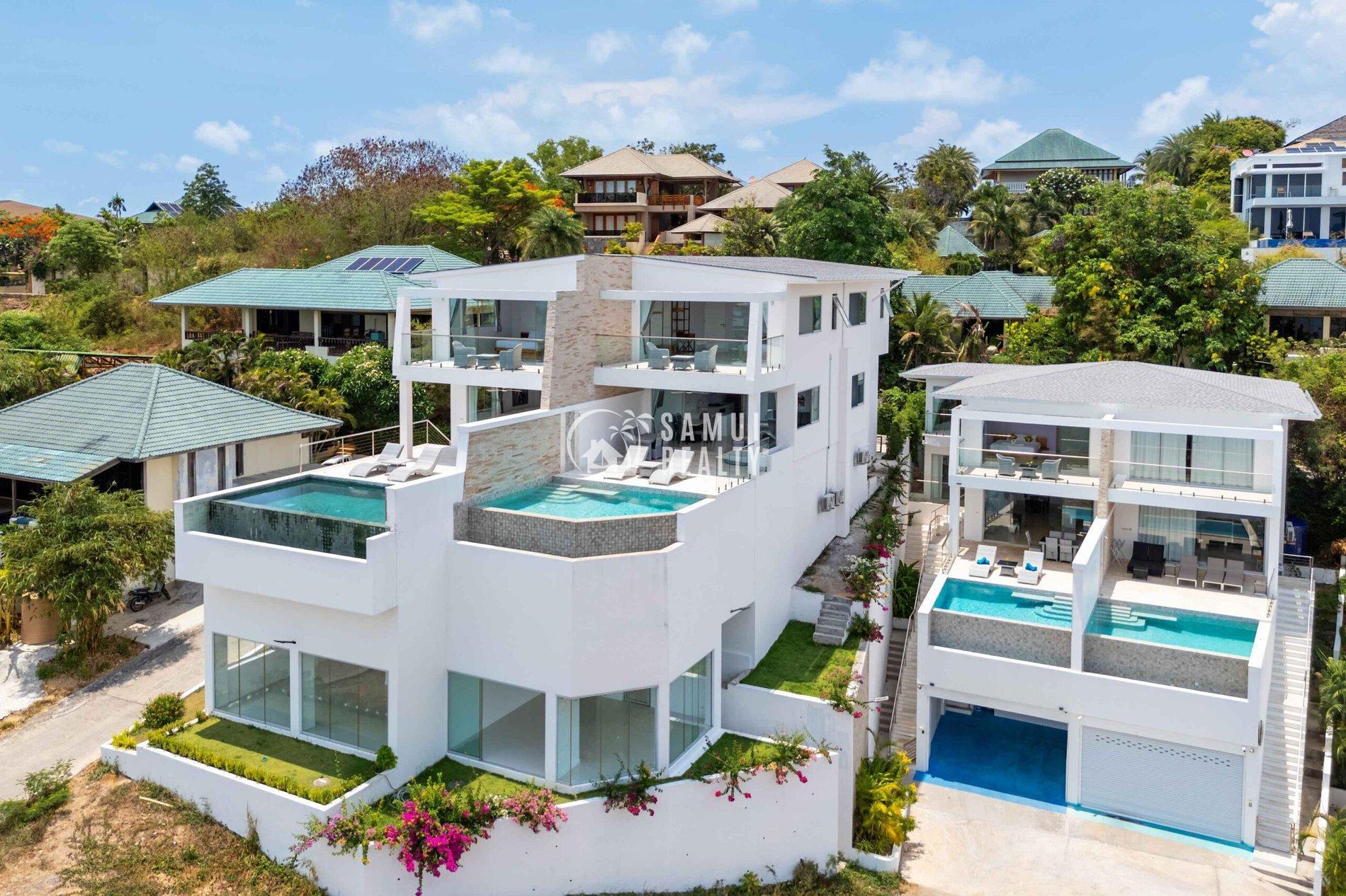 Elegant 5-Bedroom Oceanview Villa in Plai Laem – Your Luxurious Island Escape Awaits