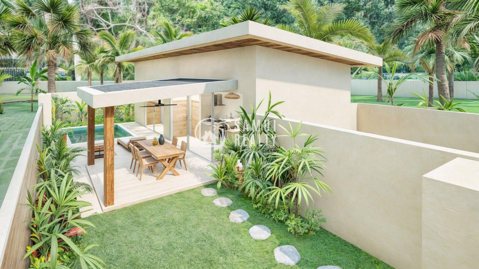 Secluded Garden Oasis Villa in Maenam – Perfect for Privacy and Luxury