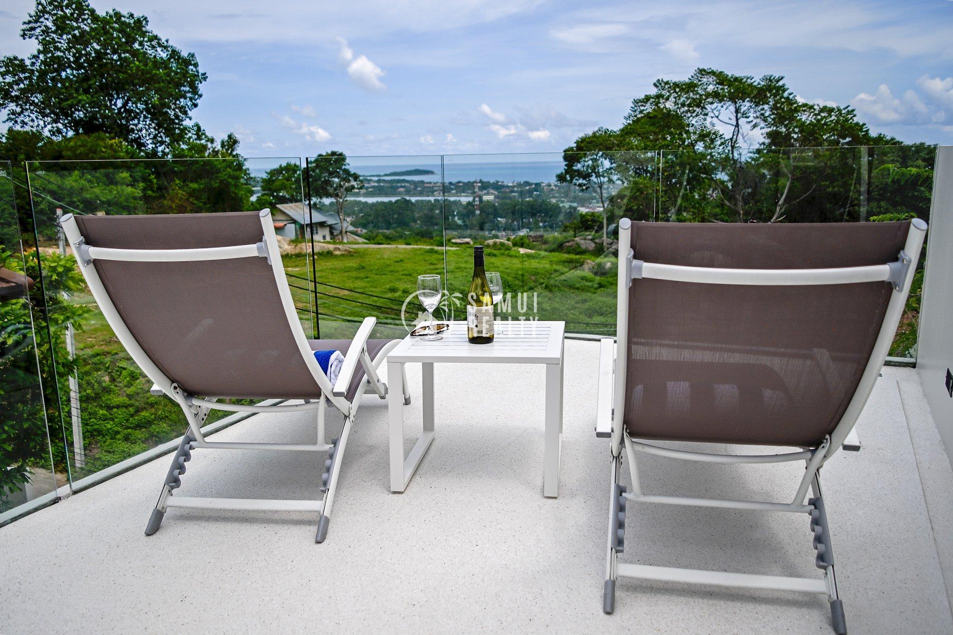 Luxury Sea View Villa on Chaweng Hill – A Tranquil Tropical Escape