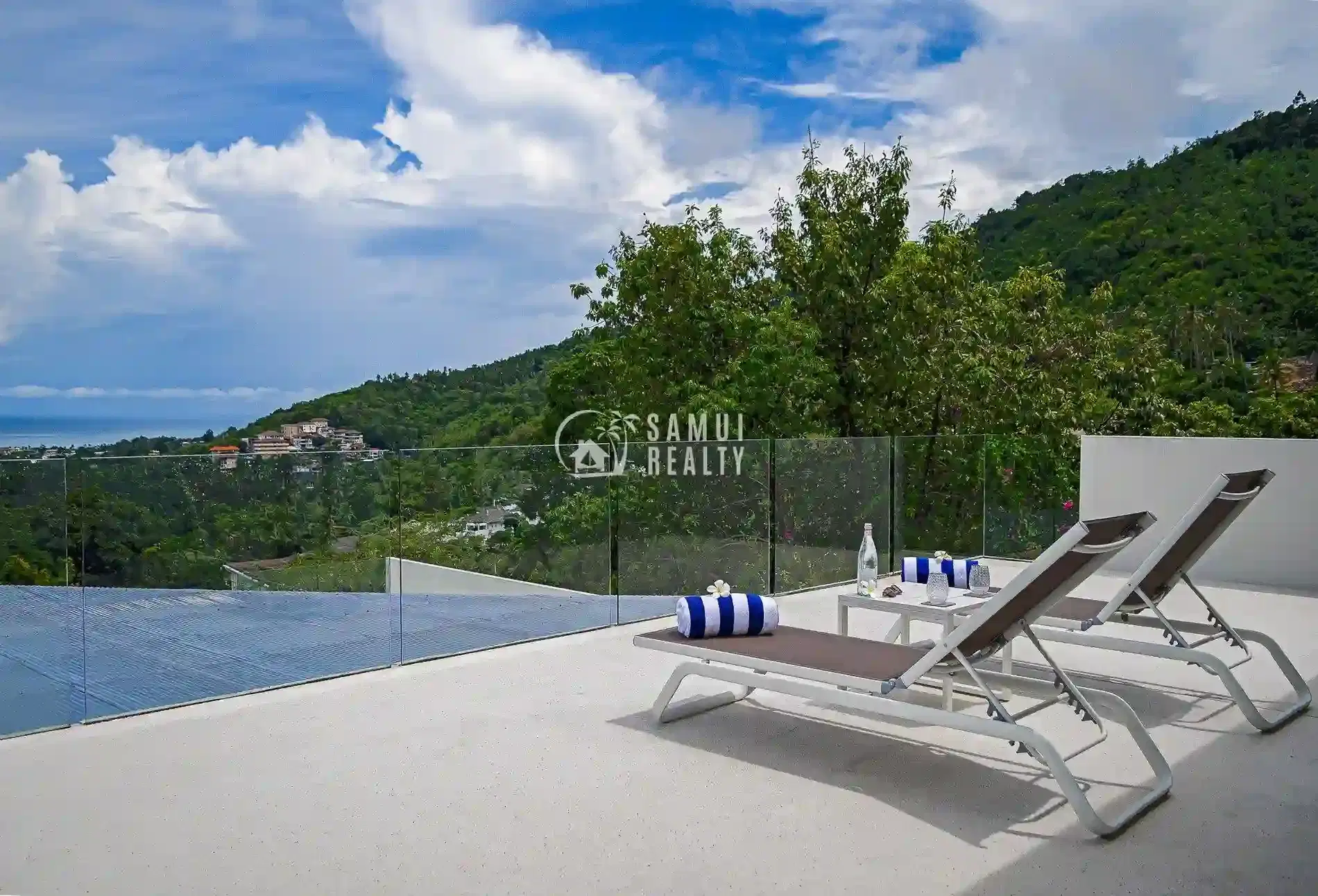 Luxury Sea View Villa on Chaweng Hill – A Tranquil Tropical Escape