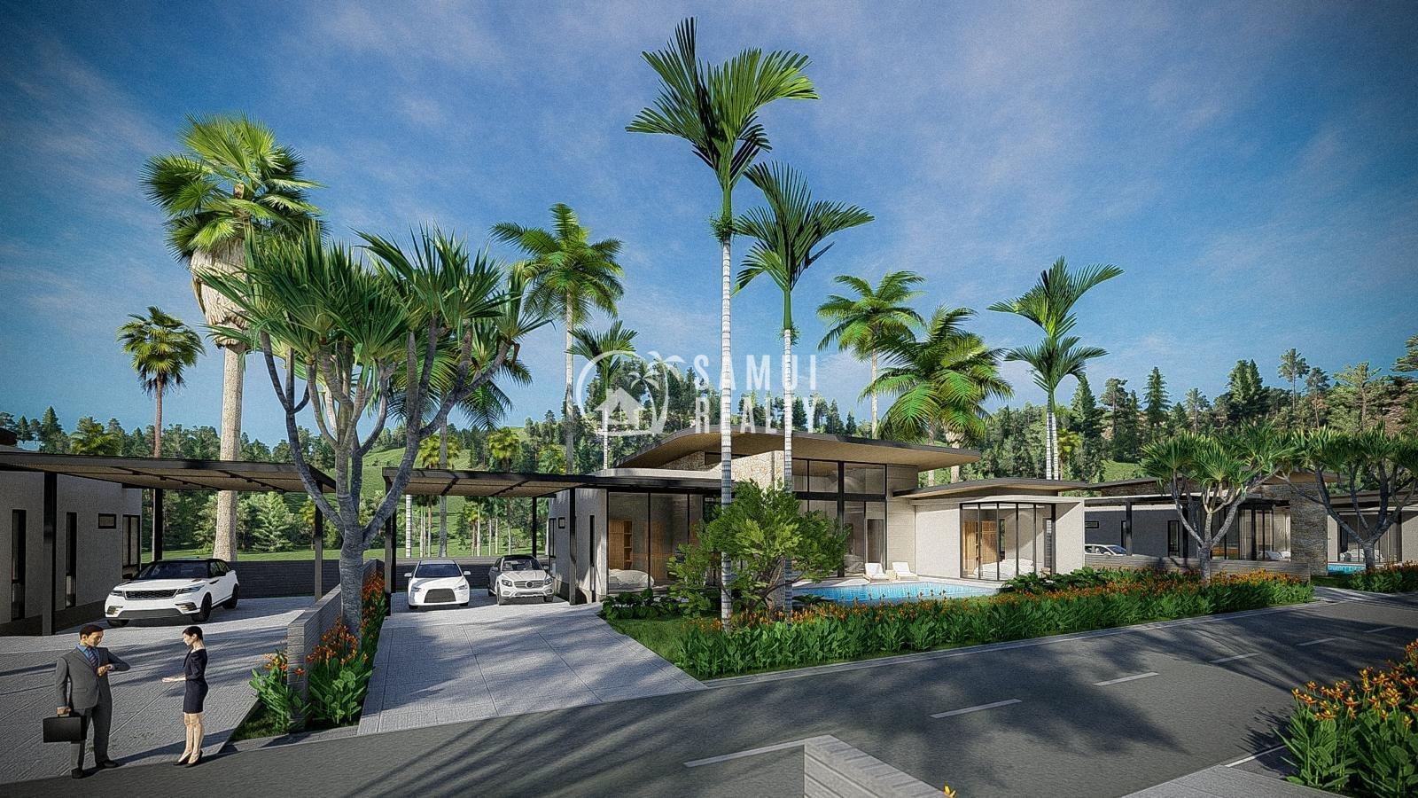 Architectural Elegance in Paradise: Luxury 3-Bedroom Pool Villa