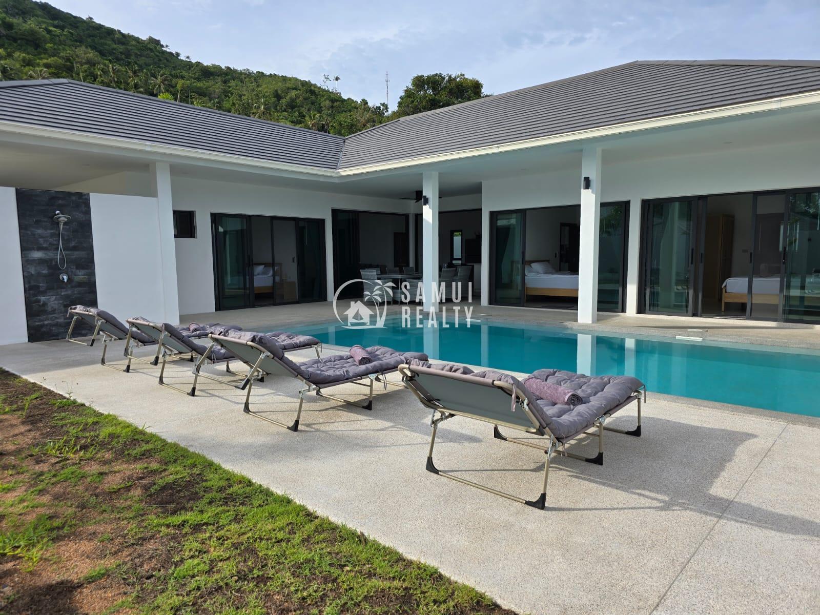 Modern Poolside Paradise in Koh Samui