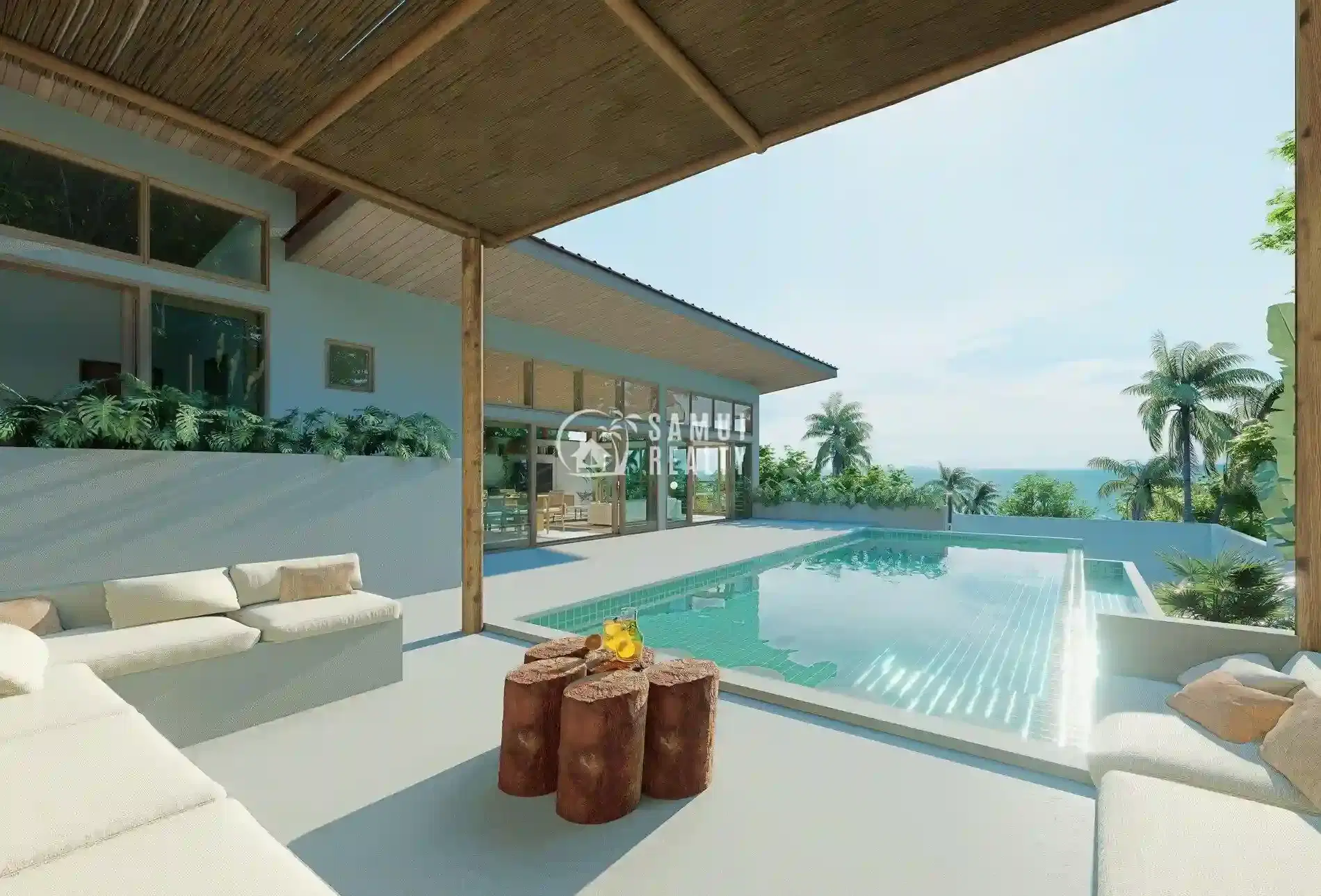 Modern Luxury Villa with Infinity Pool and Panoramic Sea Views in Koh Samui
