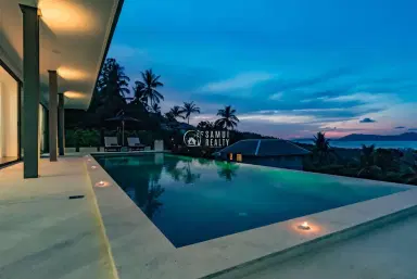 Luxurious Bophut Hills Villa with Stunning Sea Views - thumbnail 1