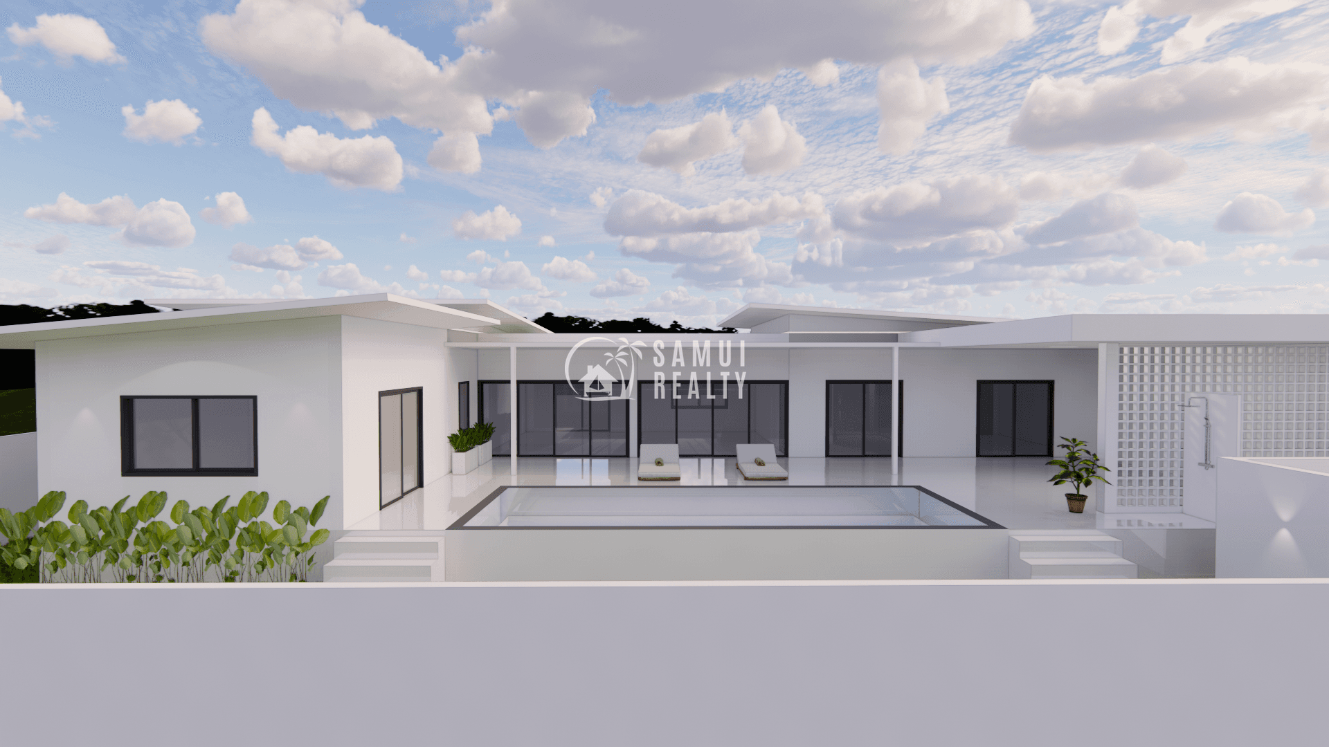 Modern 4-Bedroom Villa with Private Pool in Lamai, Koh Samui