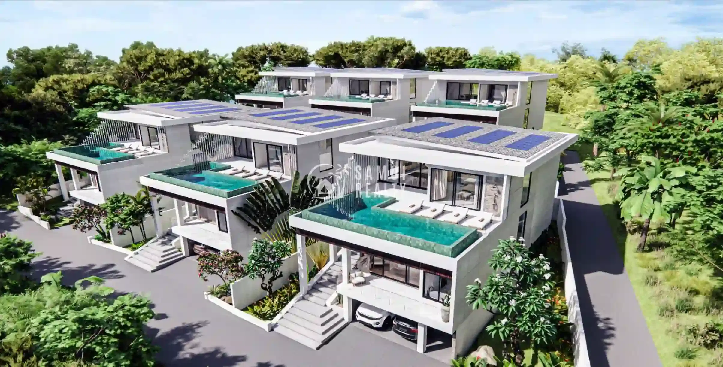 Modern 4-Bedroom Villa Development in Choeng Mon, Koh Samui