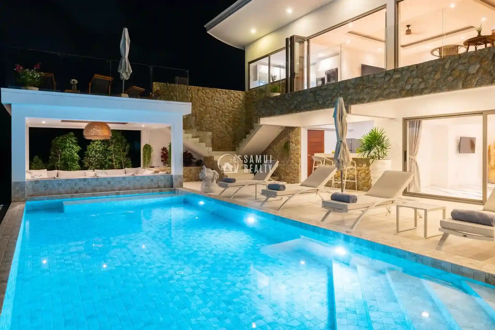 Breathtaking 5-Bedroom Sea-View Villa with Infinity Pool in Bophut, Koh Samui