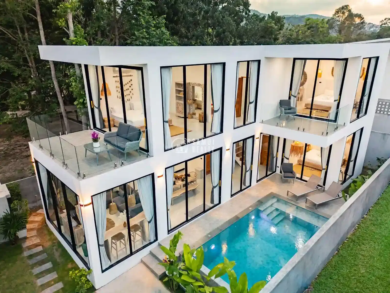 Modern Beachside Villa in Ban Tai, Koh Samui
