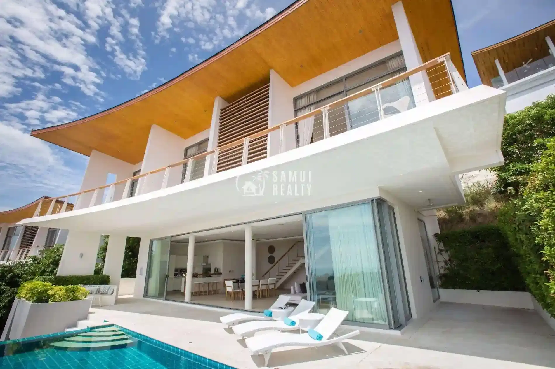 Luxury 5-Bed Villa in Plai Laem, Koh Samui with Infinity Pool & Sea Views