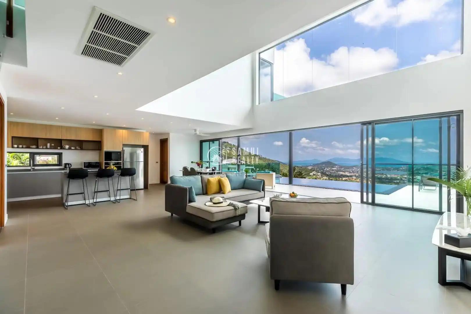 Luxurious Lamai 27M Villa with Stunning Ocean Views