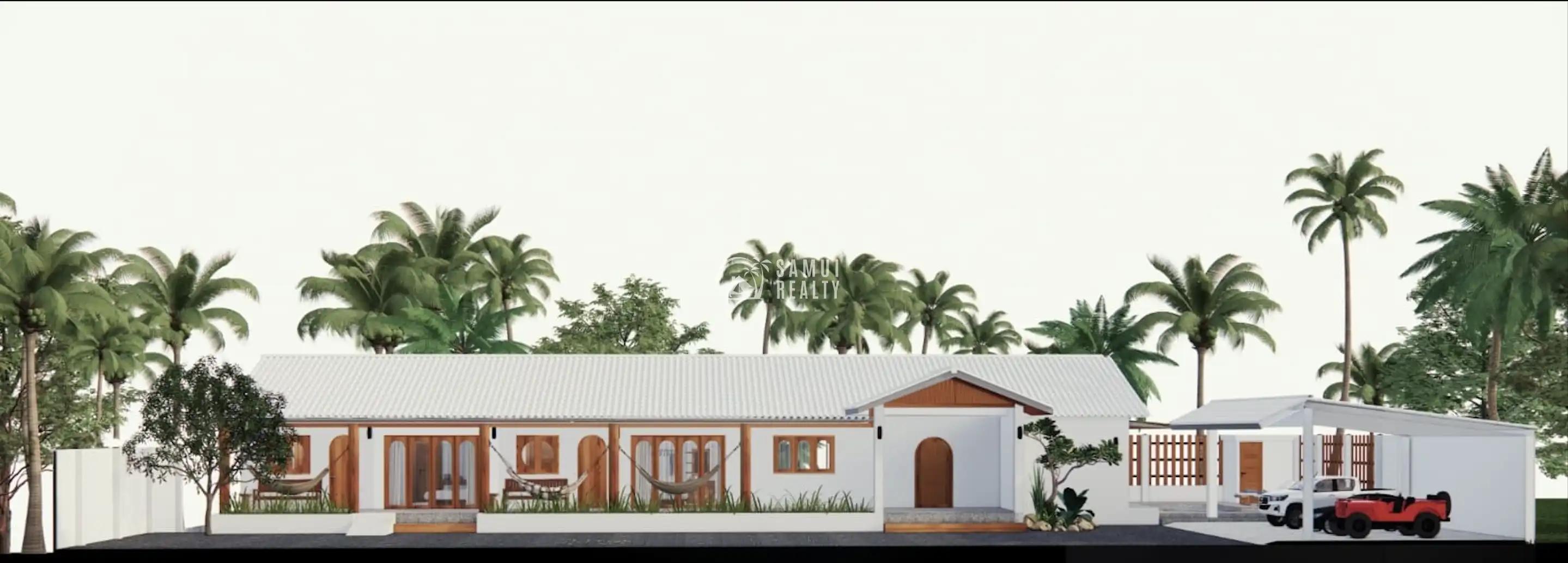 Laem Set Villa: Modern Elegance with 6 Bedrooms in Koh Samui