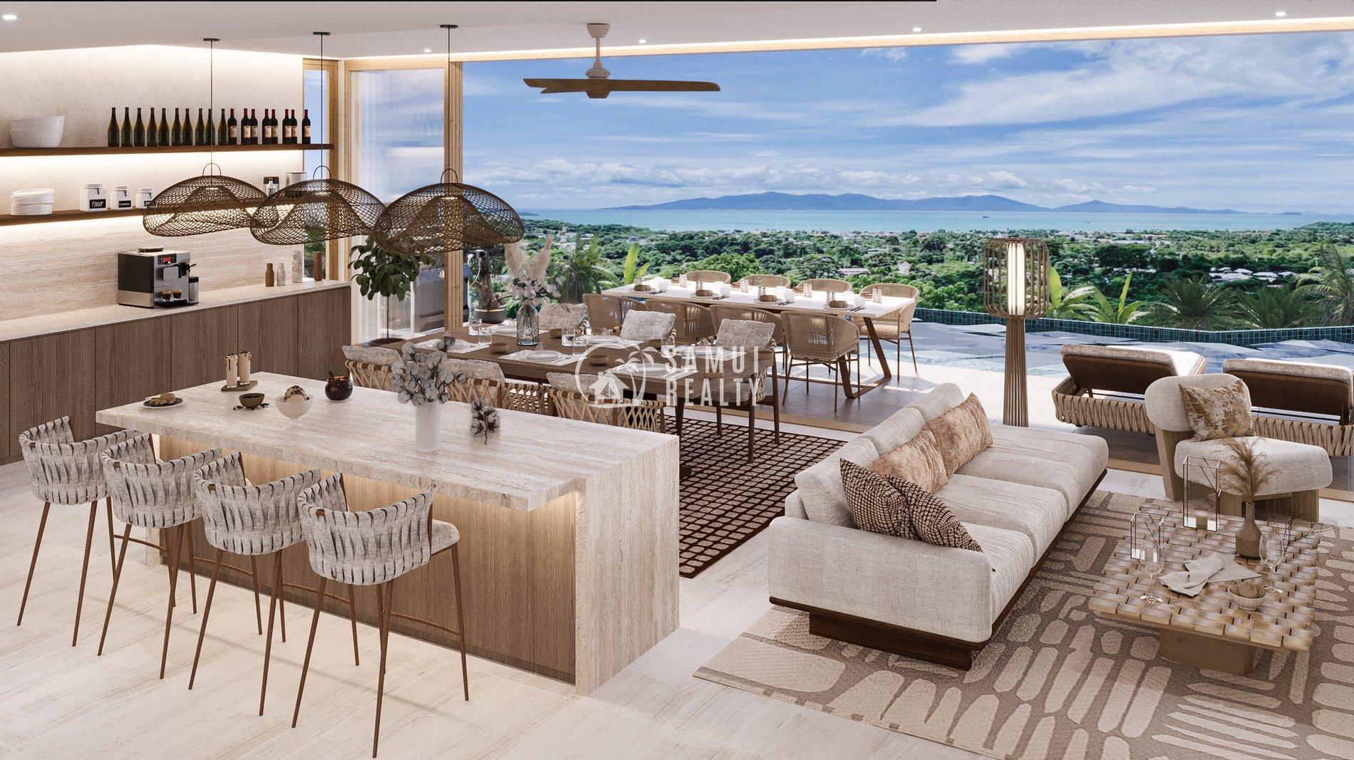 Khao Pra Villa - Modern Elegance with Stunning Sea Views