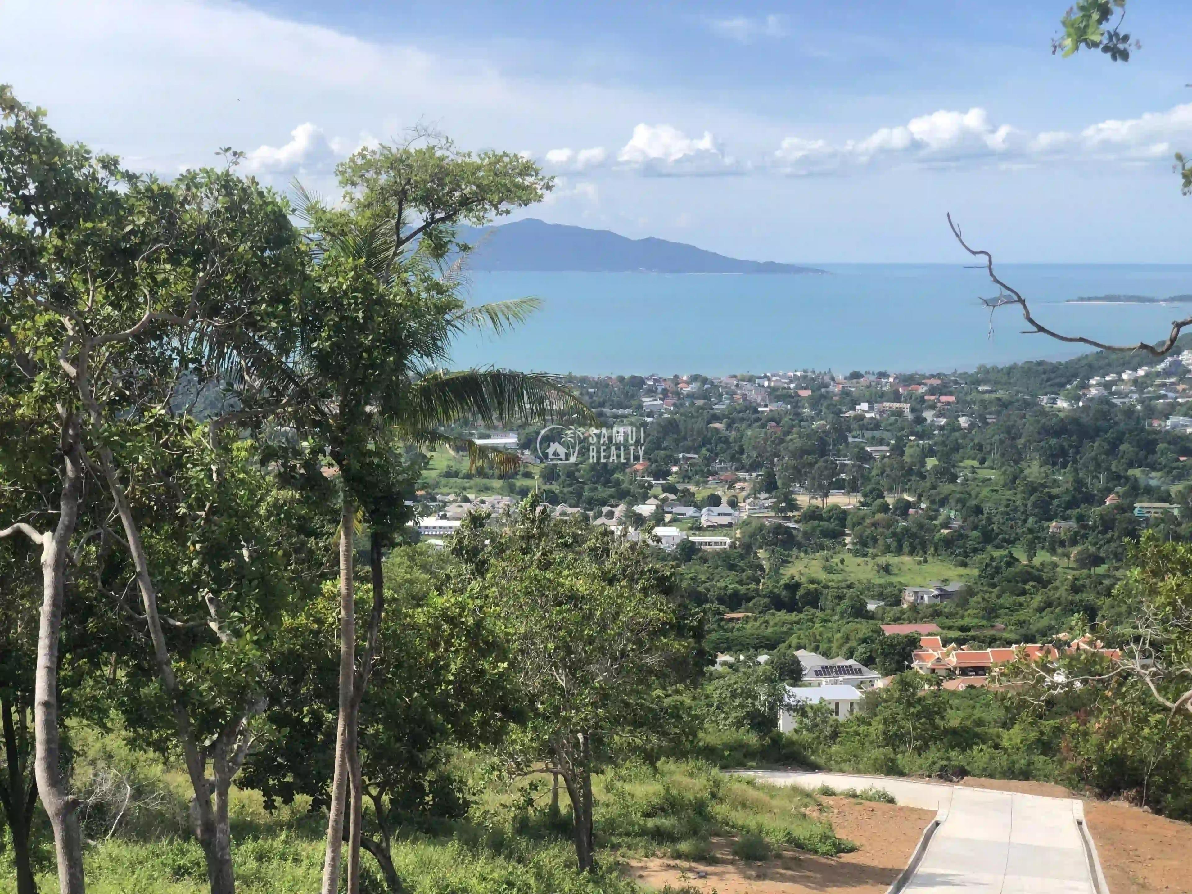 3 x 1 Rai Land Plots for Sale, Bophut, Koh Samui