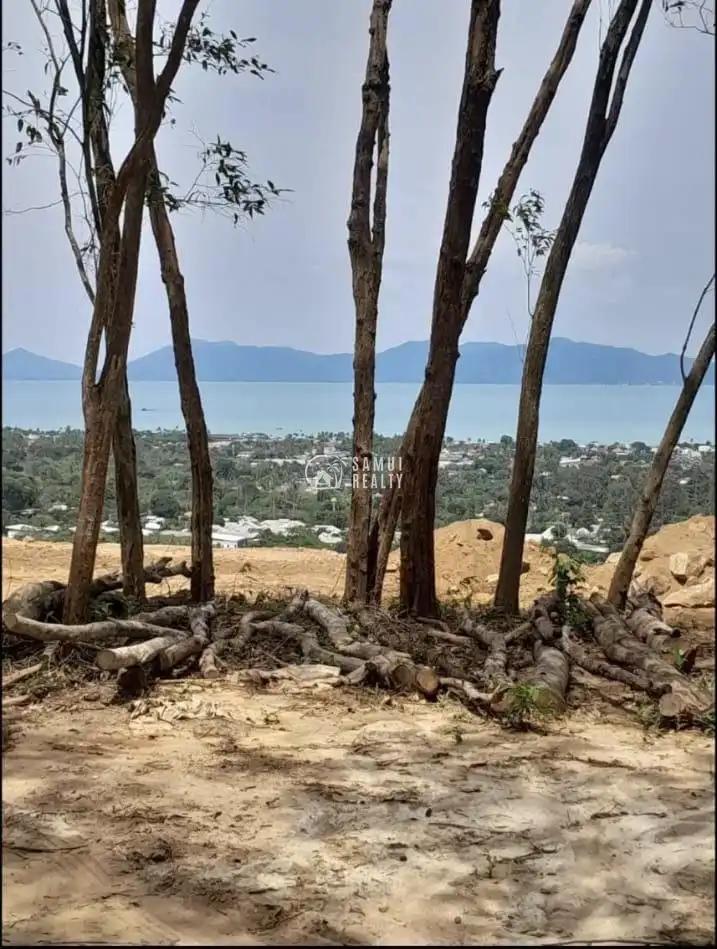 Bophut Panoramic 3 Rai Sea‑View Hillside Land