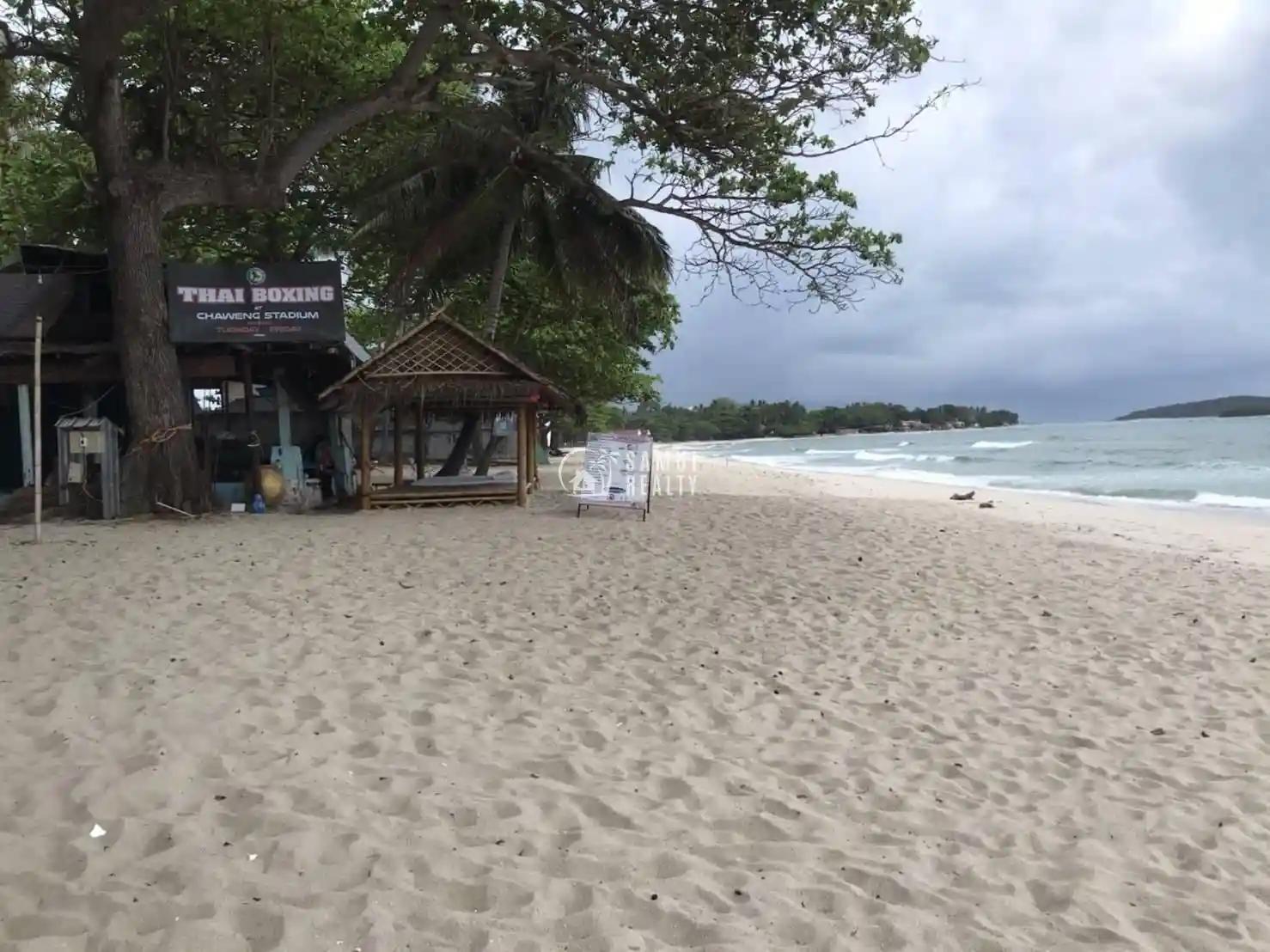 Rare Beachfront Gem in Chaweng, Koh Samui: 2,860 sqm Prime Land Opportunity