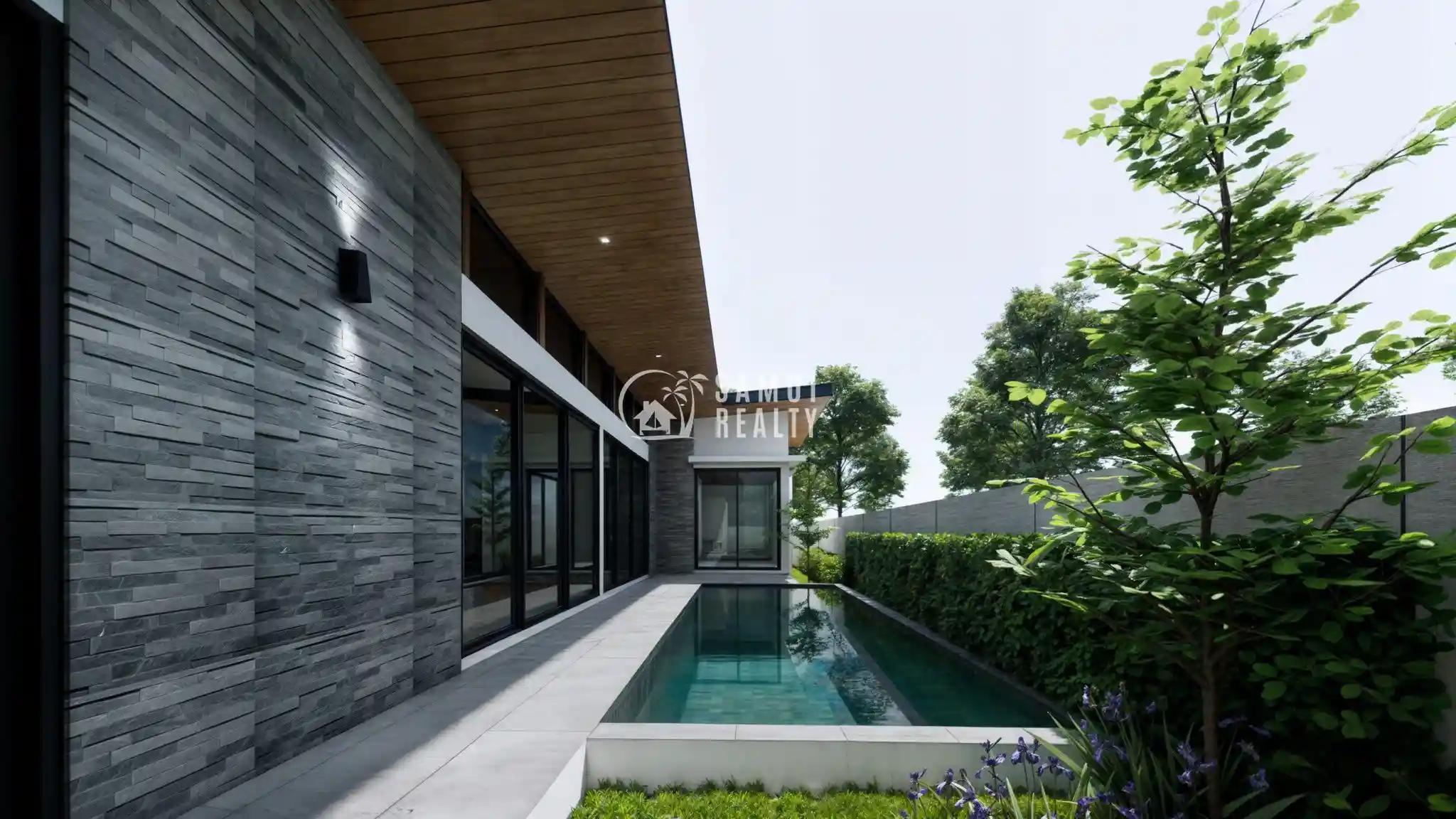 Contemporary Pool Villas in Maenam, Koh Samui – 6,580,000 THB