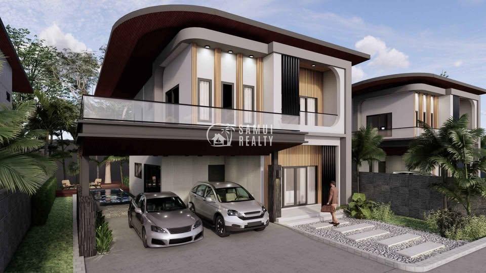 Coastal Elegance: Chaweng's Premier 4-Bedroom Villa