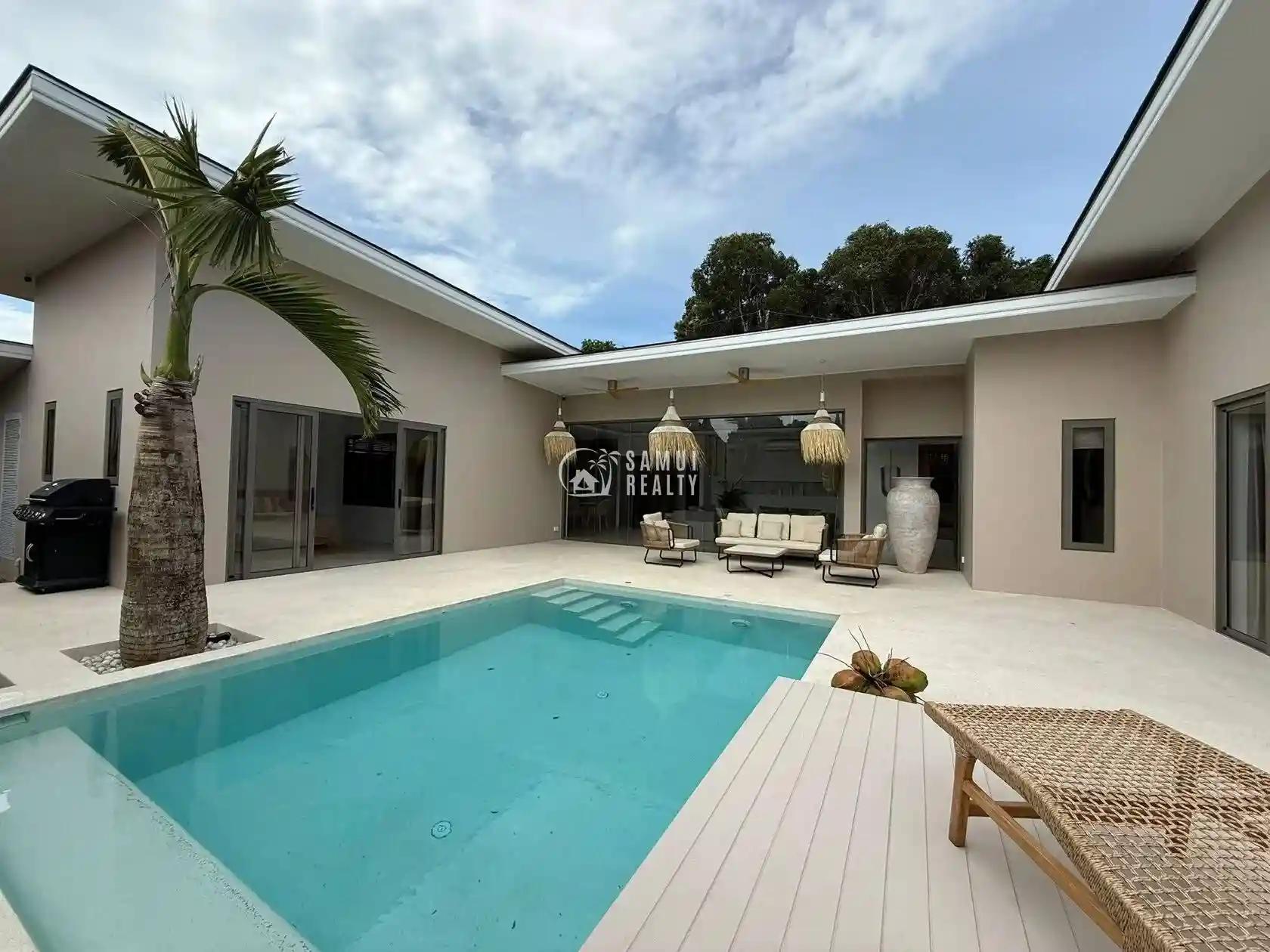 Serene Shores Villa: Effortless Tropical Living in Bophut