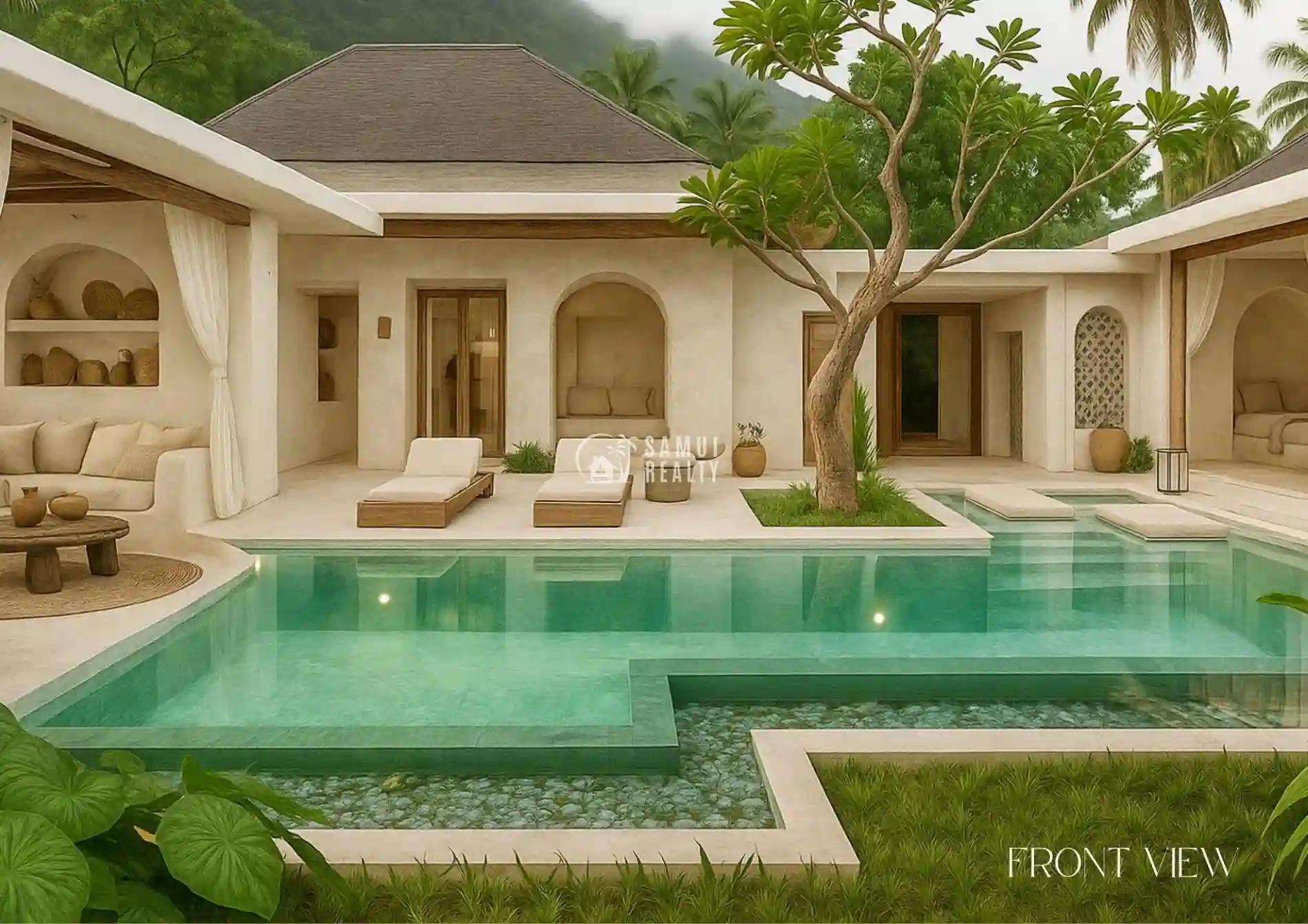 Luxurious Sea-View Villas in Bophut, Koh Samui – Priced at 38M THB