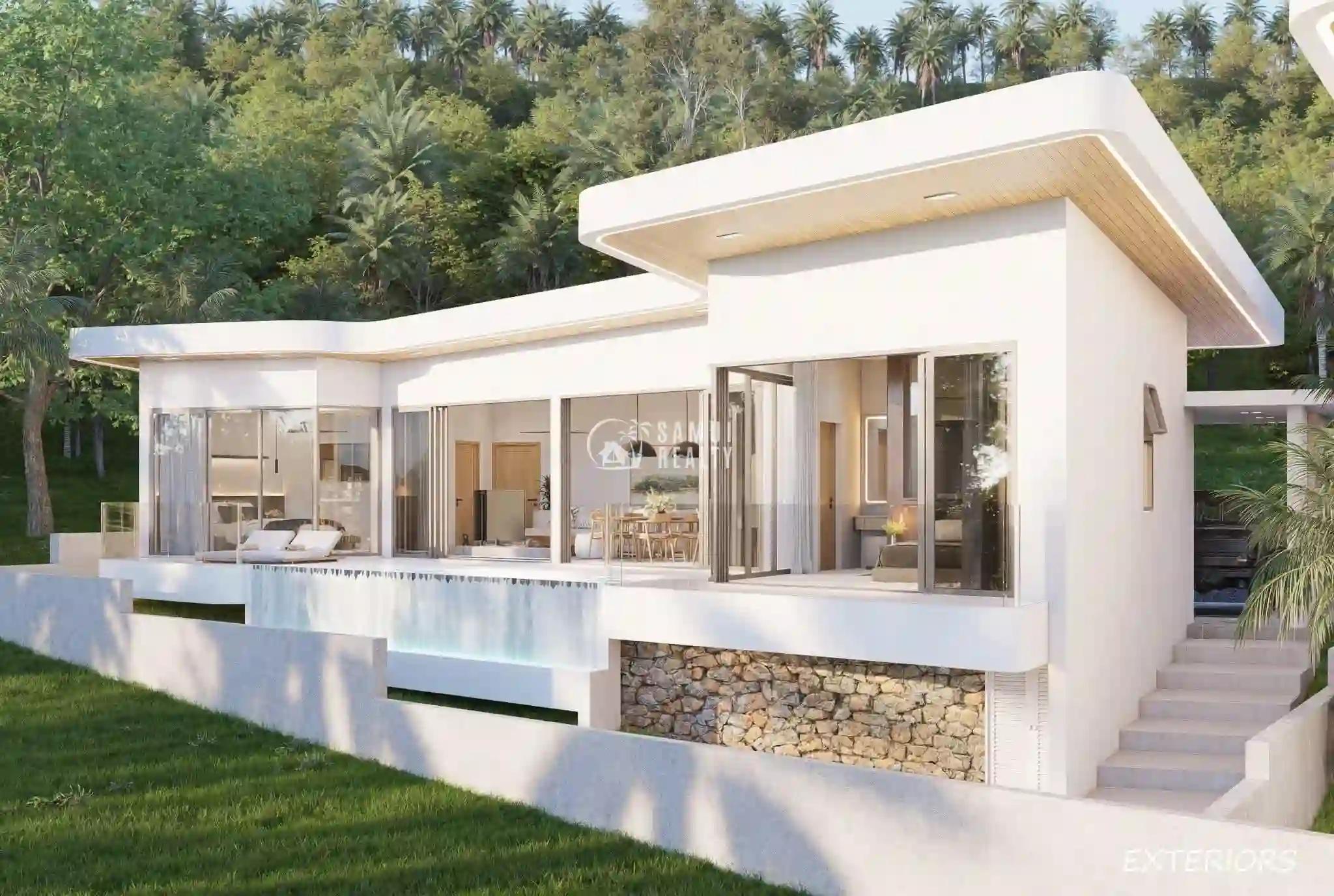 Modern Mountain-View Villa in Lamai, Koh Samui – 19M THB