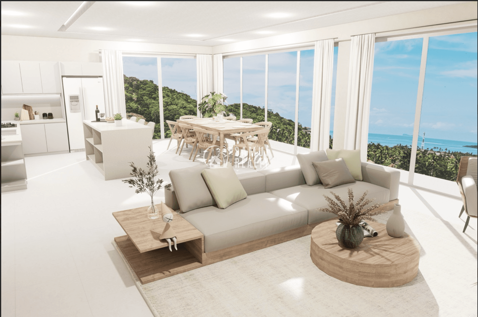 4-Bed Plai Laem Luxury Seaview Villas